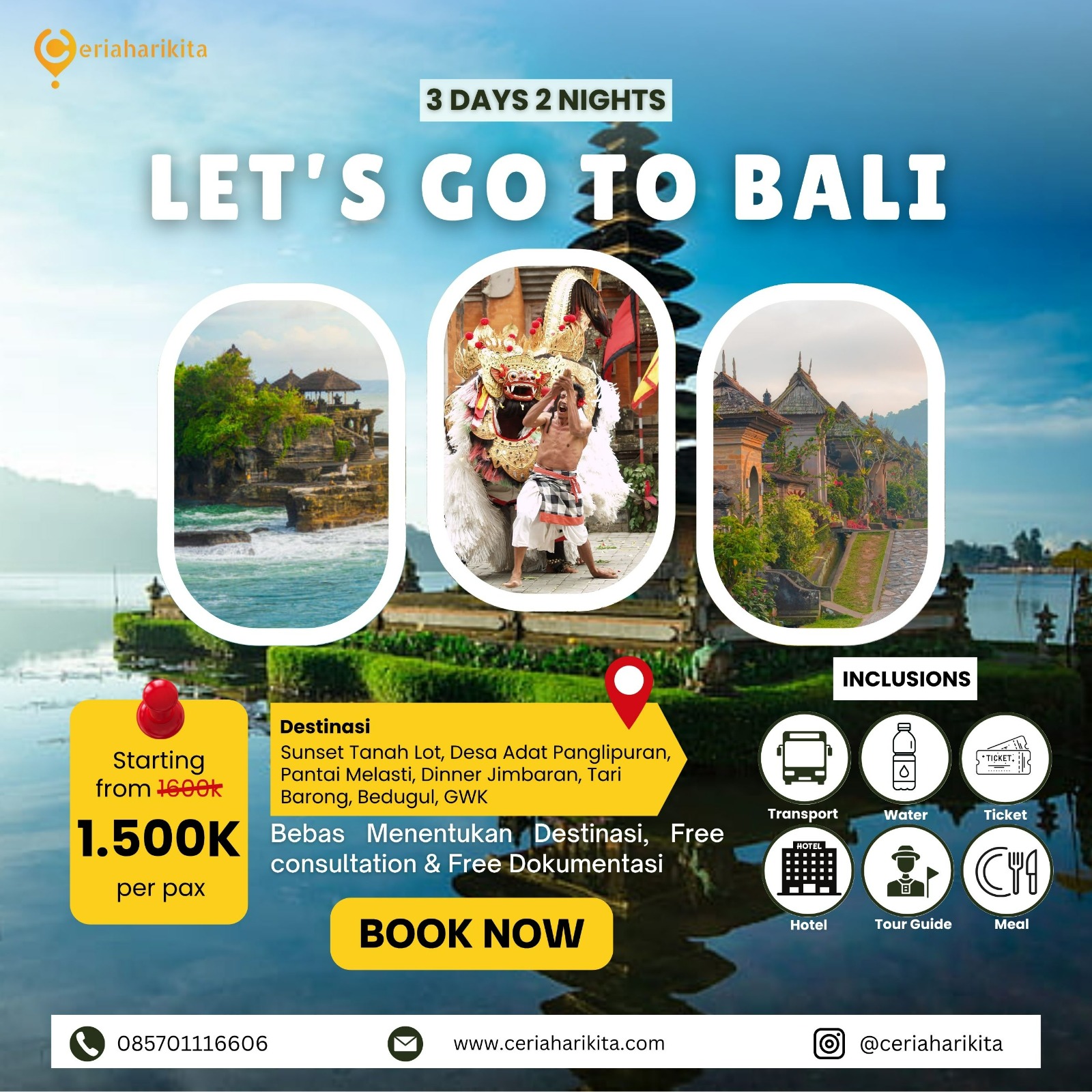 Gambar Bali 3 Days 2 Night Trip